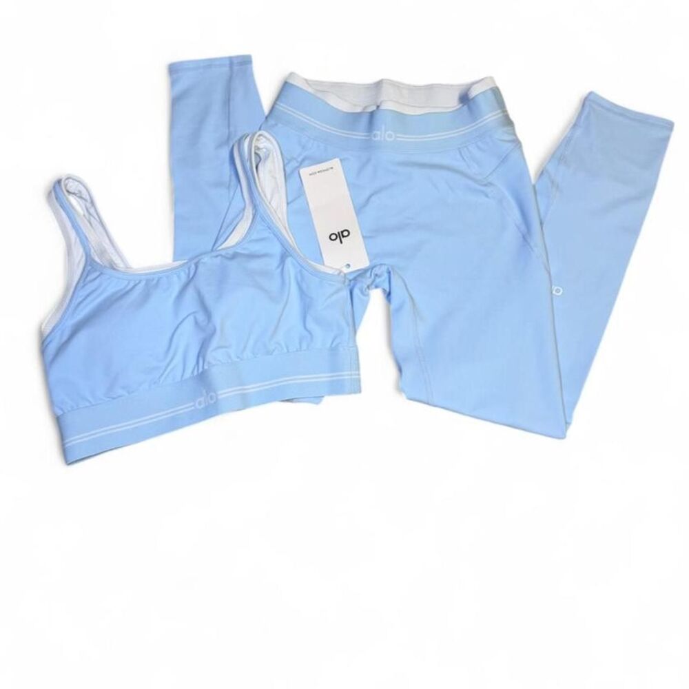 Alo-yoga Women's Blue Leggings
